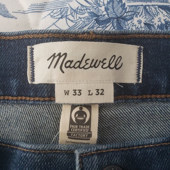 Madewell Slim Authentic Flex Jeans in Enid Wash - Picture 6 of 12